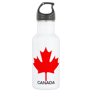Red Maple Leaf Canada - Waterfles