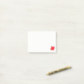Red Maple leaf ı Post het Opmerking Post-it® Notes (Op bureau)