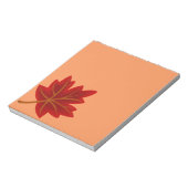 Red Maple Leaf Notitieblok (Linkerzijde)