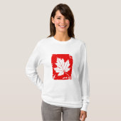 Red Maple Leaf T-shirt (Voorkant volledig)