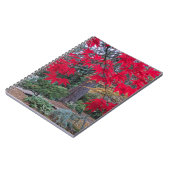 Red Maple Leaves in a Japanese Garden Notitieboek (Linkerzijde)