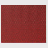 Red Marble Pattern Cadeaupapier (Vlak)