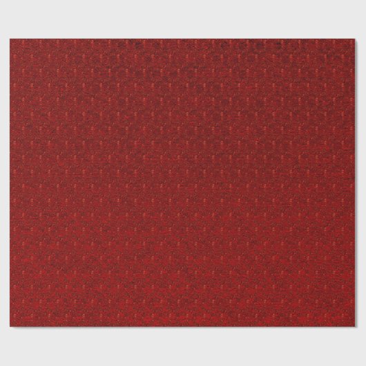 Red Marble Pattern Cadeaupapier (Vlak)