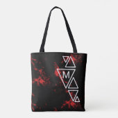 Red Marble TS Monogram Tote Bag (Achterkant)