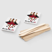 red Marilyn MonFRO AFRoCA Afro Africa Black Woman Handwaaier (Niet-gemonteerd)