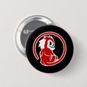 Red Marmoset Logo Ronde Button 5,7 Cm (Voorkant /achterkant)