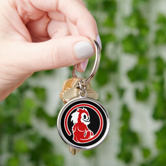 Red Marmoset Logo Sleutelhanger (Hand)