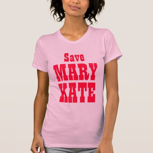 Red Mary Kate! T-shirt (Voorkant)