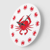 Red Maryland Crab Beach House Bedroom Grote Klok (Hoek)
