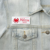 Red Maryland Crab Seafood Shack Restaurant Naamplaatje (In situ)