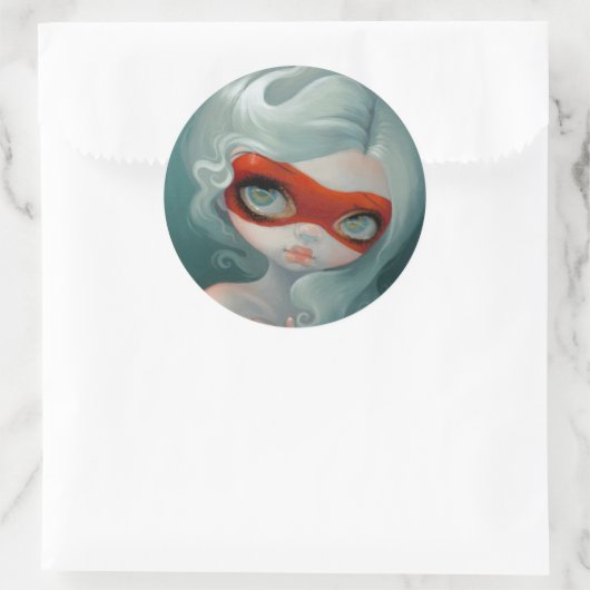 "Red Mask" Sticker (Tas)
