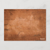 Red Mason Jar Koordverlichting Rustieke Foto Briefkaart (Achterkant)