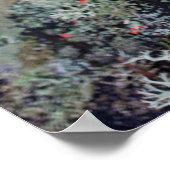 Red Matchstick Lichen Poster (Hoek)