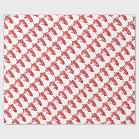 "Red Matuka Streamer"-forel voor het vullen van pa Cadeaupapier (Vlak)