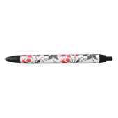 Red May lily Zwarte Inkt Pen (Voorkant)