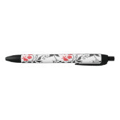 Red May lily Zwarte Inkt Pen (Bodem)