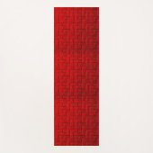 Red Maze Yoga Mat (Voorkant)