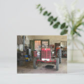 Red McGormick Tractor Briefkaart (Staand voorkant)