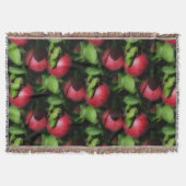 Red McIntosh Apples Natuur Art Pattern Deken (Voorkant)