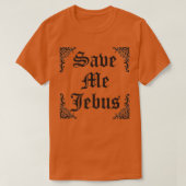 Red me Jebus T-shirt (Design voorkant)