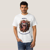 Red me kalkoen t-shirt (Voorkant volledig)