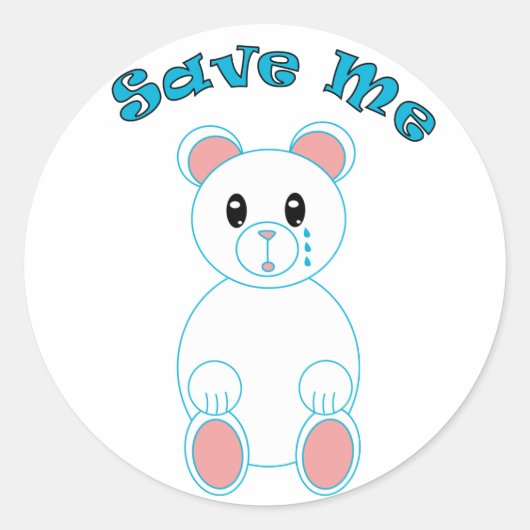 Red me Polar Beer Sticker (Voorkant)