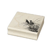 Red Meadowlark postzegel Rubberstempel (Stempel)