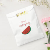 Red Melon Watermelon Zomer verjaardagsfeestje Bedankzakje (Gezegeld)