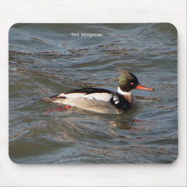 Red Merganser Mousepad Muismat
