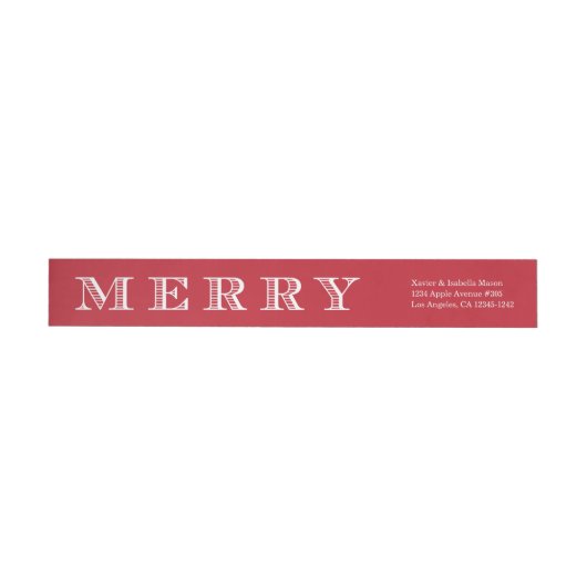 Red MERRY (Individueel)