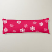 Red Merry kerst Pillow Lichaamskussen (Achterkant)