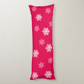 Red Merry kerst Pillow Lichaamskussen (Achterkant (Verticaal))