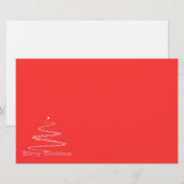 Red Merry kerstationery Briefpapier (Voorkant / Achterkant)
