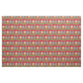 RED Merry kerstball-ornamenten Stof (Fat Quarter)