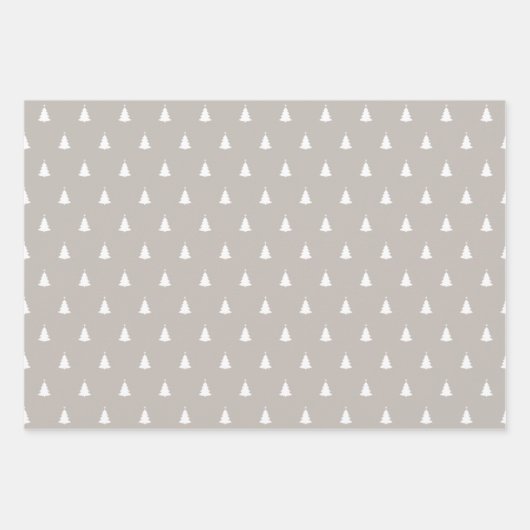 Red Merry Kerstmis Snowflakes Holiday Kerstmis Inpakpapier Vel (Voorkant 3)