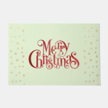 Red Merry kersttypografie Festive Font