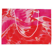 Red Merry Marble Groot Cadeauzakje (Achterkant)