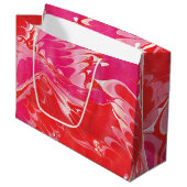 Red Merry Marble Groot Cadeauzakje (Voorkant Gekanteld)