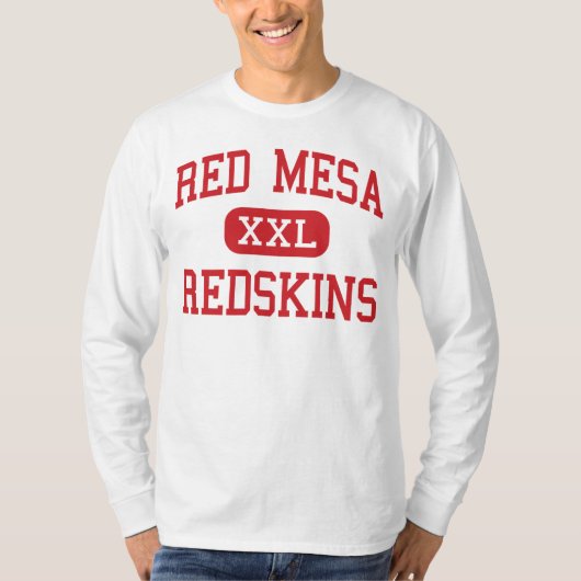 Red Mesa - Redskins - High-Teec nrs Pos Arizona T-shirt (Voorkant)