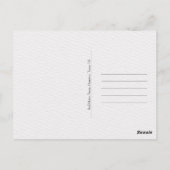 Red Metro Train Houston Texas US Postcrossing Briefkaart (Achterkant)