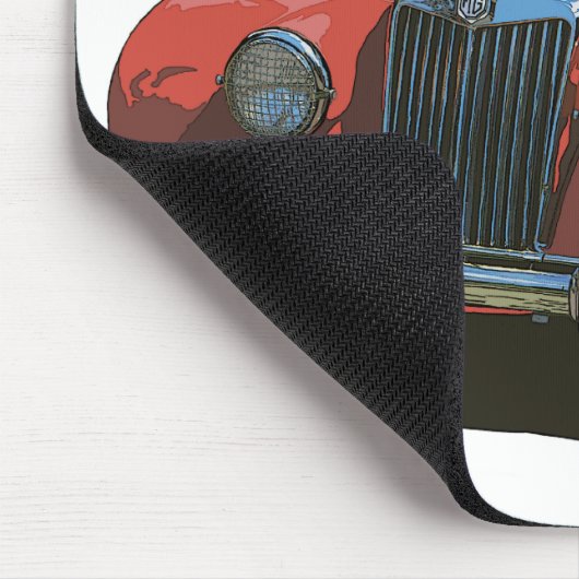 Red MG TF Muismat (Hoek)