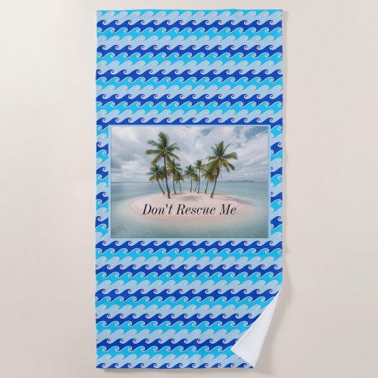 Red mij niet strandlaken (Voorkant)