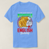 Red mijn Engelse buldog T-shirt (Design voorkant)