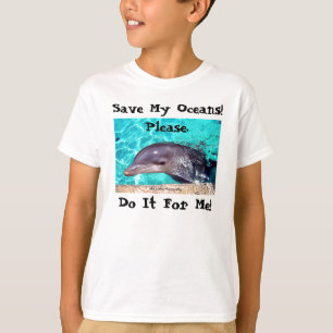 Red mijn Oceanen! Dolphin T-Shirt