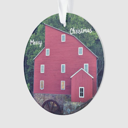 Red Mill Museum Ornament (voorkant)