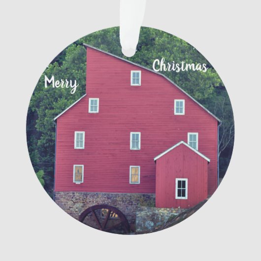 Red Mill Museum Ornament (voorkant)