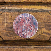 Red Mineral Stone Abstract Patroon