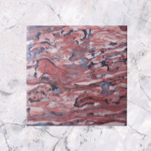 Red Mineral Stone Abstract Patroon