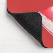 Red Mini Sketchbook Mousepad Muismat (Hoek)