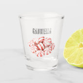 Red Mint Peppermint   Shot Glas (Voorkant)